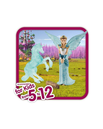 Фигурка Schleich Эльфийка Айела и ледяная статуя единорога, MOVIE