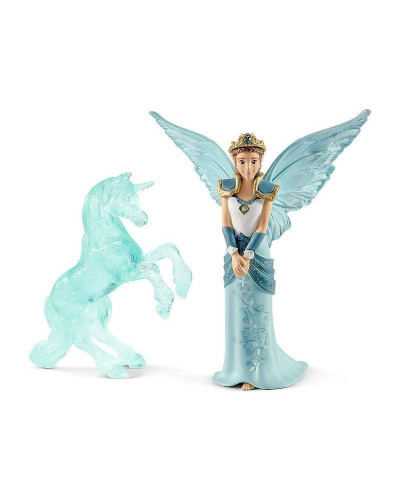 Фигурка Schleich Эльфийка Айела и ледяная статуя единорога, MOVIE