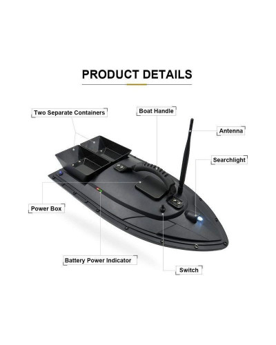 Радиоуправляемый катер для рыбалки Flytec 2011-5 2.4G RTR