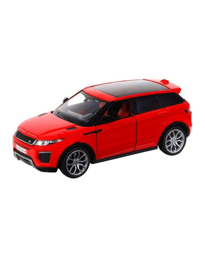 Машина "АВТОПАНОРАМА" Land Rover Range Rover Evoque HSE, красный, 1/32, в/к 17,5*12,5*6,5 см
