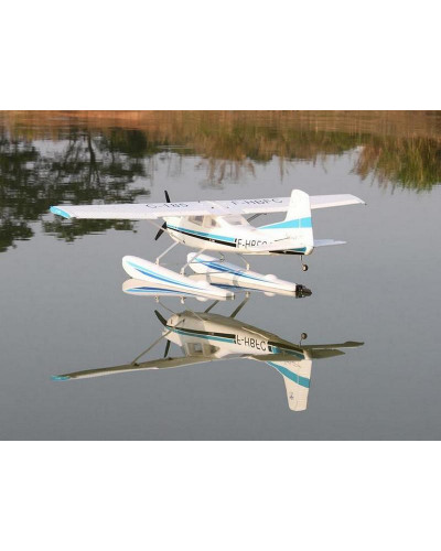 Радиоуправляемый самолет Top RC Cessna 1.5m C185 PRO на поплавках KIT