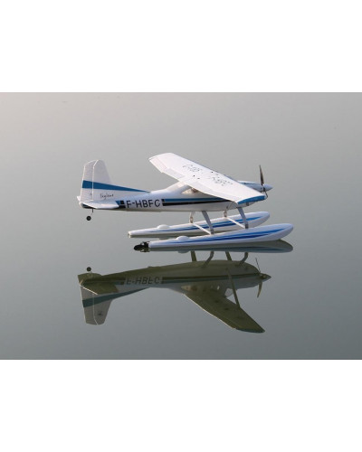 Радиоуправляемый самолет Top RC Cessna 1.5m C185 PRO на поплавках KIT