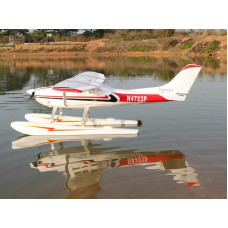 Радиоуправляемый самолет Top RC Cessna 1.5m C185 PRO на поплавках KIT