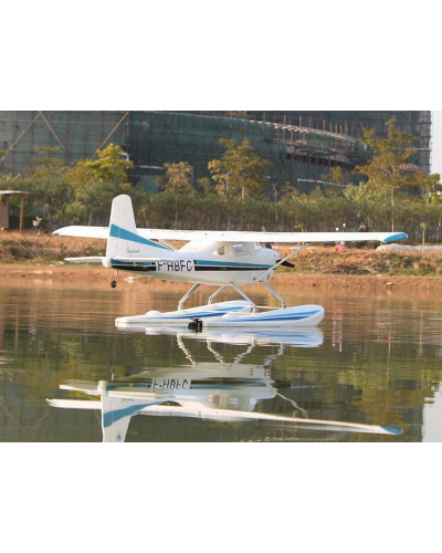 Радиоуправляемый самолет Top RC Cessna 1.5m C185 PRO на поплавках KIT