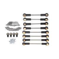 Комплект металлических рычагов WPL c крепежом для C14, C24