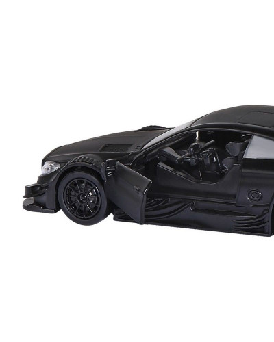 Машина "АВТОПАНОРАМА" Mercedes-AMG C 63 DTM, синий, 1/42, инерция, откр. двери, в/к 17,5*12,5*6,5
