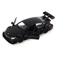 Машина "АВТОПАНОРАМА" Mercedes-AMG C 63 DTM, синий, 1/42, инерция, откр. двери, в/к 17,5*12,5*6,5