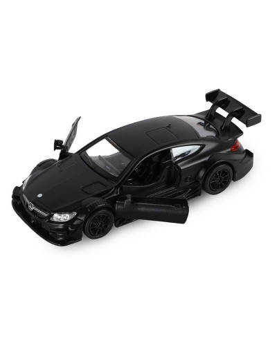 Машина "АВТОПАНОРАМА" Mercedes-AMG C 63 DTM, синий, 1/42, инерция, откр. двери, в/к 17,5*12,5*6,5