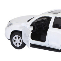 Машина "АВТОПАНОРАМА" Lexus LX570, белый, 1/43, инерция, в/к 17,5*12,5*6,5 см
