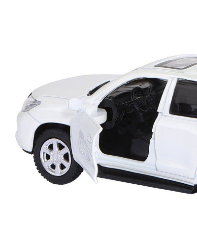 Машина "АВТОПАНОРАМА" Lexus LX570, белый, 1/43, инерция, в/к 17,5*12,5*6,5 см