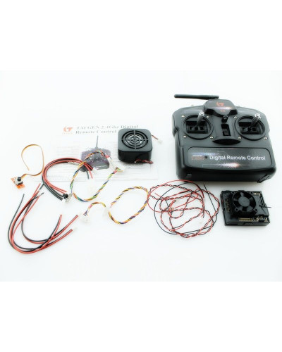 Система р/у Taigen танковая 2.4G V1 (пульт, приемник, динамик, комплект проводов)