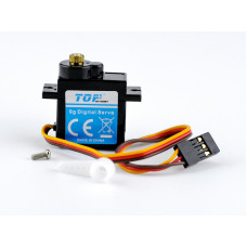 Сервомашинка 9g для планера Top RC Lightning V1 (руль высоты), провод 150мм