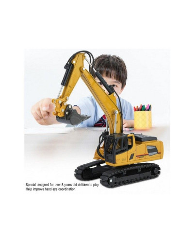Металлический экскаватор HUI NA TOYS 1/60