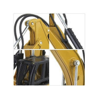 Металлический экскаватор HUI NA TOYS 1/60