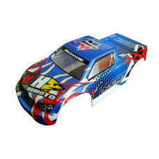 Кузов для монстра голубого цвета для моделей Himoto E10MT, 10MTL