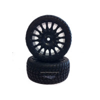 Колеса в сборе для ралли 1/16