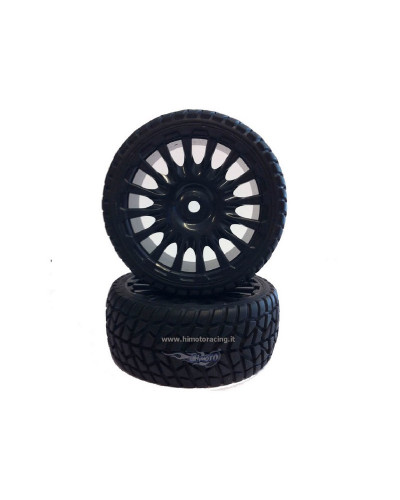 Колеса в сборе для ралли 1/16