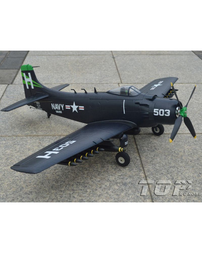 Радиоуправляемый самолет Top RC A1 Sky Raider белый 800мм 2.4G 4-ch LiPo RTF