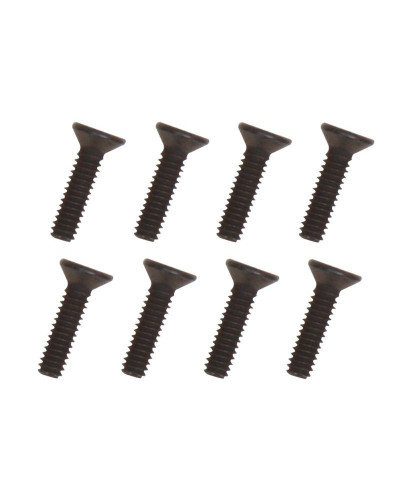 Винт с головкой под шестигранник, потайной М2х8мм, 8 шт.