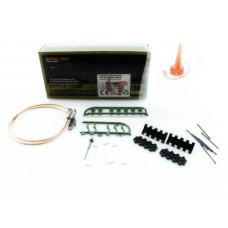 Набор наклеек и аксессуаров для танка T34/85 Metal Edition, неокрашен