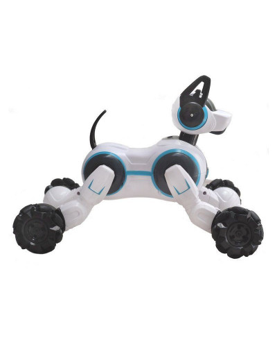 Робот собака-перевертыш SYRCAR 666-800A Stunt Dog с пультом в виде наручных часов