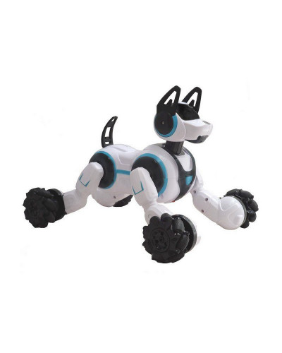 Робот собака-перевертыш SYRCAR 666-800A Stunt Dog с пультом в виде наручных часов