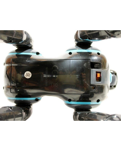 Робот собака-перевертыш SYRCAR 666-800A Stunt Dog с пультом в виде наручных часов