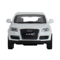 Машина "АВТОПАНОРАМА" Audi Q7, белый, 1/43, инерция, в/к 17,5*12,5*6,5 см