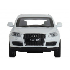 Машина "АВТОПАНОРАМА" Audi Q7, белый, 1/43, инерция, в/к 17,5*12,5*6,5 см