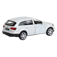 Машина "АВТОПАНОРАМА" Audi Q7, белый, 1/43, инерция, в/к 17,5*12,5*6,5 см