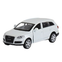 Машина "АВТОПАНОРАМА" Audi Q7, белый, 1/43, инерция, в/к 17,5*12,5*6,5 см