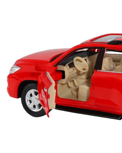 Машина "АВТОПАНОРАМА" Lexus LX570, красный, 1/32, свет, звук, инерция, в/к 17,5*13,5*9 см