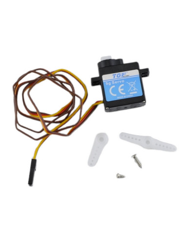 Сервомашинка 9g для самолета Top RC 500 Class Cessna 182 6СH (закрылки), провод 550мм