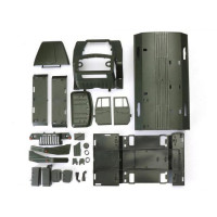 Радиоуправляемая машина WPL УРАЛ с тентом (зеленый) 6WD 2.4G 1/16 KIT