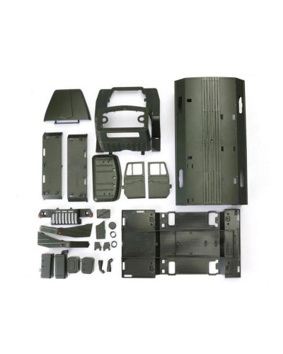 Радиоуправляемая машина WPL УРАЛ с тентом (зеленый) 6WD 2.4G 1/16 KIT