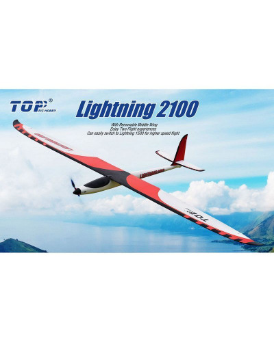 Радиоуправляемый планер Top RC Lightning 2100 (Propeller Power System) 2100мм KIT