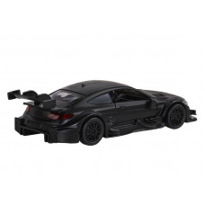 Машина "АВТОПАНОРАМА" Mercedes-AMG C 63 DTM, черный матовый, 1/43, инерция, в/к 17,5*12,5*6,5 см