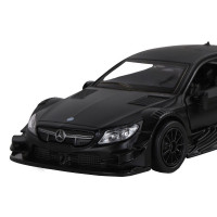 Машина "АВТОПАНОРАМА" Mercedes-AMG C 63 DTM, черный матовый, 1/43, инерция, в/к 17,5*12,5*6,5 см