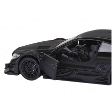 Машина "АВТОПАНОРАМА" Mercedes-AMG C 63 DTM, черный матовый, 1/43, инерция, в/к 17,5*12,5*6,5 см