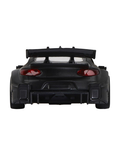 Машина "АВТОПАНОРАМА" Mercedes-AMG C 63 DTM, черный матовый, 1/43, инерция, в/к 17,5*12,5*6,5 см