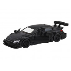 Машина "АВТОПАНОРАМА" Mercedes-AMG C 63 DTM, черный матовый, 1/43, инерция, в/к 17,5*12,5*6,5 см