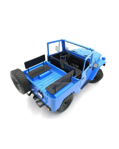 Радиоуправляемая машина WPL японский внедорожник FJ40 (голубая) 4WD 2.4G 1/16 RTR