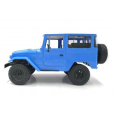 Радиоуправляемая машина WPL японский внедорожник FJ40 (голубая) 4WD 2.4G 1/16 RTR
