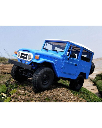 Радиоуправляемая машина WPL японский внедорожник FJ40 (голубая) 4WD 2.4G 1/16 RTR