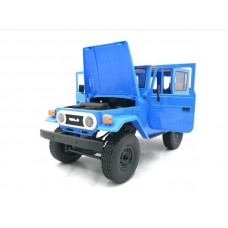 Радиоуправляемая машина WPL японский внедорожник FJ40 (голубая) 4WD 2.4G 1/16 RTR