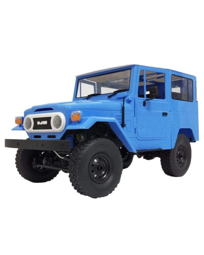 Радиоуправляемая машина WPL японский внедорожник FJ40 (голубая) 4WD 2.4G 1/16 RTR