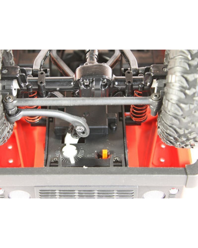 Радиоуправляемая машина MN MODEL английский внедорожник Defender (красный) 4WD 2.4G 1/12 RTR