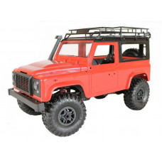 Радиоуправляемая машина MN MODEL английский внедорожник Defender (красный) 4WD 2.4G 1/12 RTR