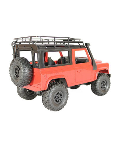 Радиоуправляемая машина MN MODEL английский внедорожник Defender (красный) 4WD 2.4G 1/12 RTR