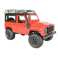 Радиоуправляемая машина MN MODEL английский внедорожник Defender (красный) 4WD 2.4G 1/12 RTR